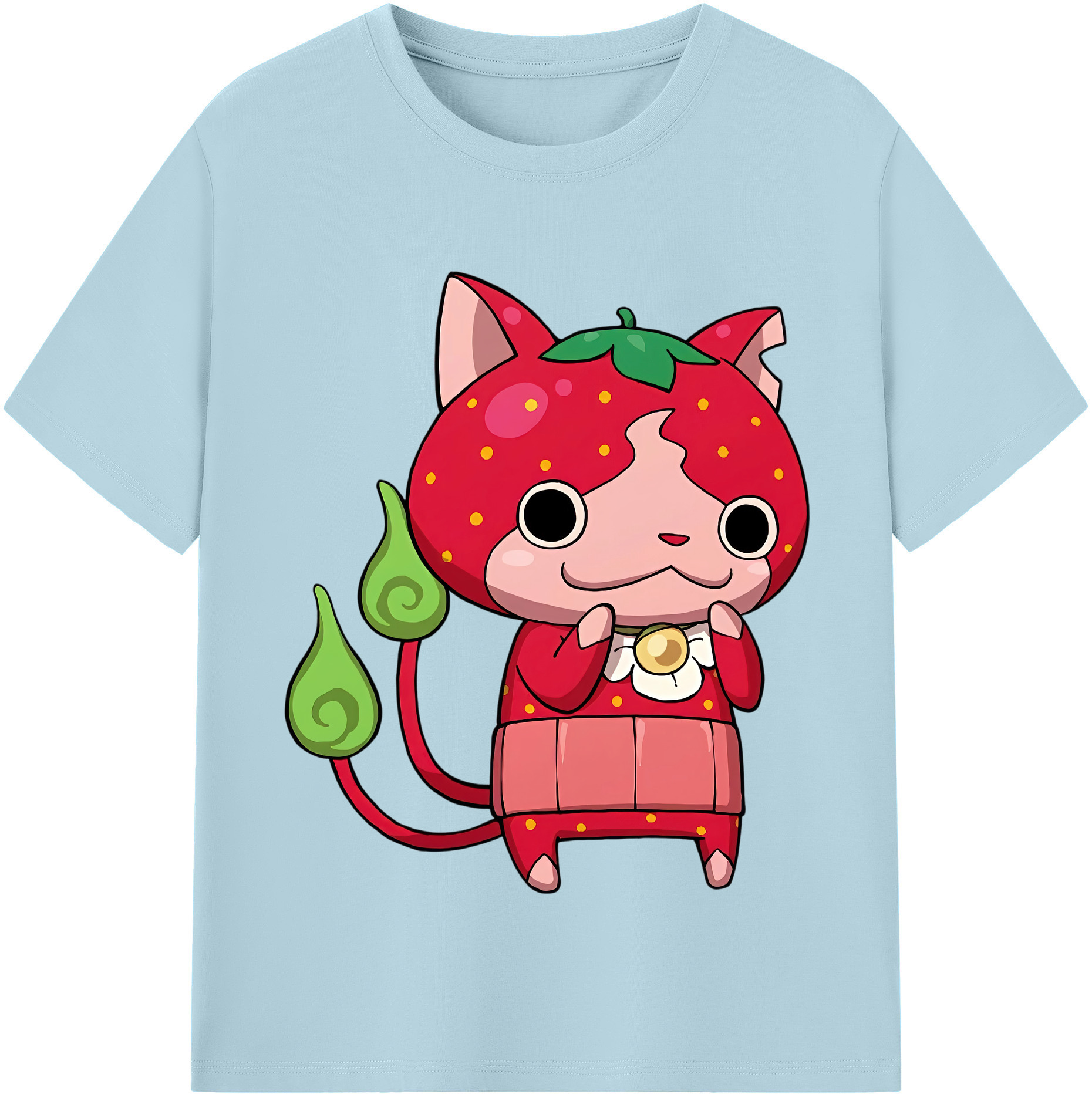 （画像用） 妖怪ウォッチ Yo-kai Watch 綿100％半袖Tシャツ（フロントプリント）